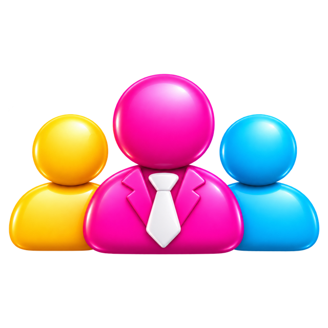 Three community members representing national leadership